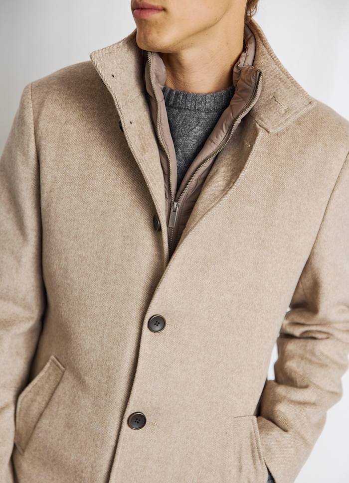 Bruun & Stengade Overtøj 2502-11004-light-brown_S - Bygholm Menswear